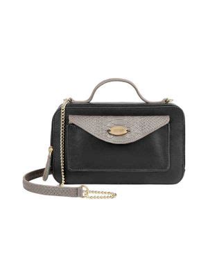 Buy Hidesign Black Lilac SB Women's Sling bag Online