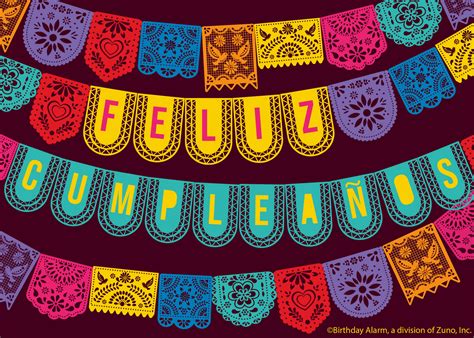 Papel Picado Feliz Cumpleanos Comprar Banderín Feliz Cumpleaños