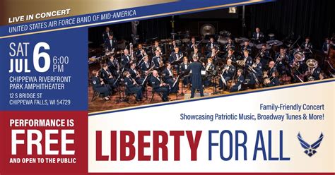 Concert Band - Liberty for All Concert Series, Riverfront Park Chippewa ...