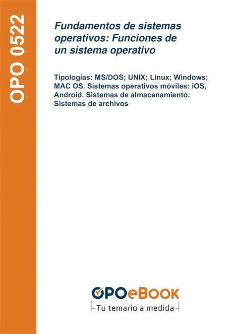 Fundamentos de sistemas operativos: Funciones de un sistema operativo ...