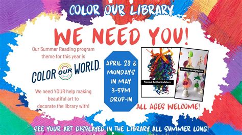 Color Our Library, 4451 12th Street , Wayland, MI, United States ...