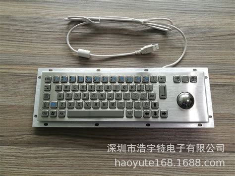 DX-68A-G PS2-工业键盘-不锈钢-深圳市浩宇特电子有限公司