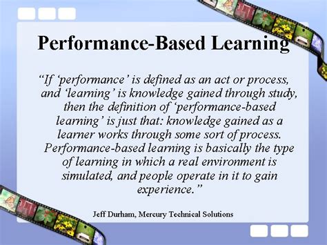 Image result for Performance-Based Learning Definition