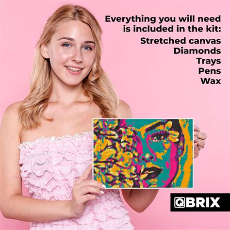 QBRIX DIAMOND PAINTING A4 POP-ART (MEDIUM) – Qbrix