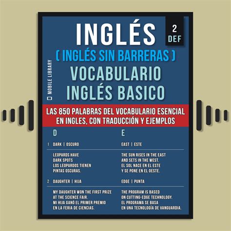Vocabulario Inglés Basico (las 850 palabras del vocabulario esencial en ...