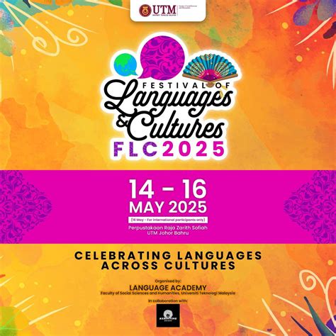 Festival of Languages and Culture 2025 (FLC), Perpustakaan Raja Zarith ...