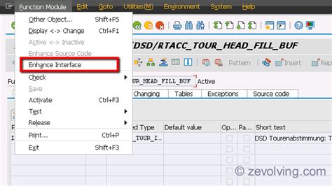 Enhancement Framework - Function Module | ABAP Help Blog