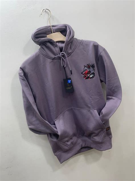 Logoff Wolf Printed Hoodies