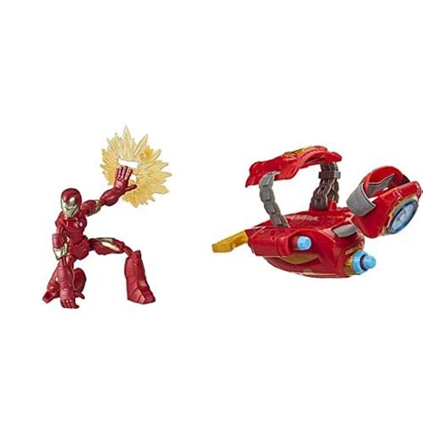 Buy Marvel Bend and Flex, 6-inch Iron Man Action Figure and Power Moves ...