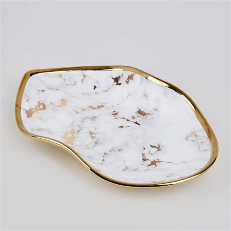 Buy Krater Ceramic Decorative Platter from Home Centre at just INR 1399.0
