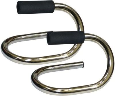 KRX Professional Chrome Plated Heavy Duty Push-up Bar(Silver) Rs 416 At ...