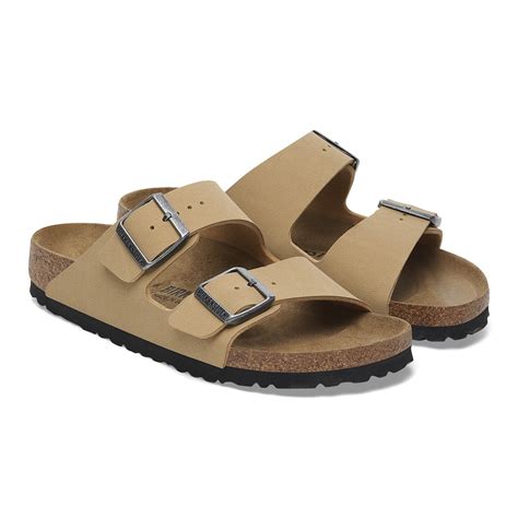 Arizona Birko-Flor Nubuck Latte Cream | BIRKENSTOCK
