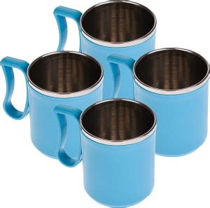 KUBER INDUSTRIES Steel Double Wall Coffee Cup|Milk for Kids & Adults ...