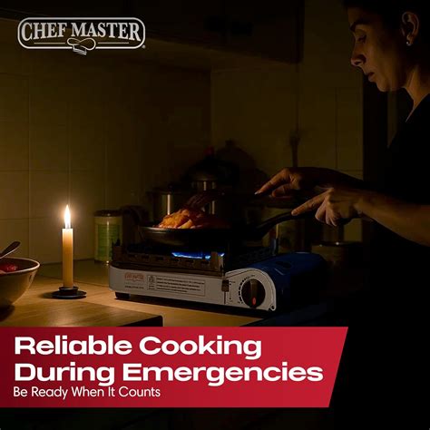 ChefMaster Chef Master 15,000 BTU Butane Portable Camp Stove | India | Ubuy