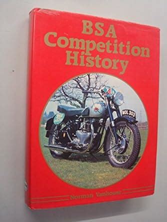 The BSA Competition History : Vanhouse, Norman: Amazon.in: Books