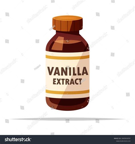 Vanilla Extract Clipart
