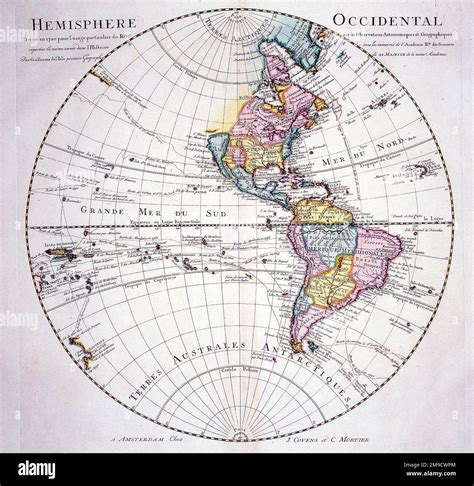 Western Hemisphere Physical Map