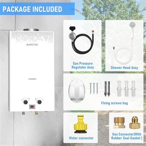 Water Heater Tankless, VANSTON Propane Water Heater India | Ubuy