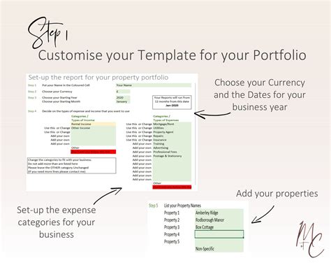 Rental Property Management Bookkeeping Spreadsheet Landlords - Etsy UK