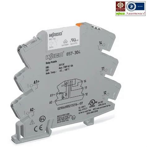 WAGO RELAY MODULE - WAGO 857-155 Basic Relay Service Provider from Navi ...