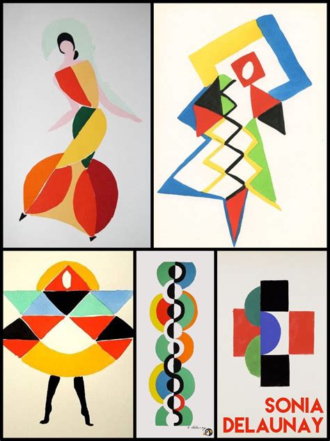 Pin by Sim on a r t 4 k i d s | Sonia delaunay, Delaunay, Bauhaus art