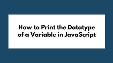 Image result for JavaScript Print Variiable