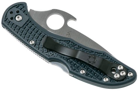 Spyderco Delica 4 C11PGYW Emerson Wave Opener pocket knife ...