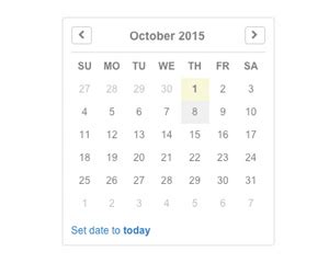 j-Calendar Web Component - Componentator