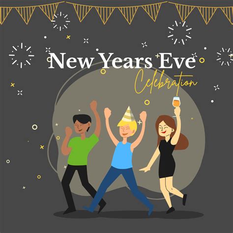 Free New Year's Eve Templates to Edit Online