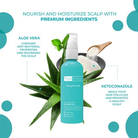 Buy MOJOCARE ANTI DANDRUFF SHAMPOO WITH KETOCONAZOLE - 200 ML Online ...