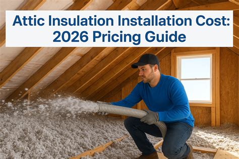 Attic Insulation Installation Cost: 2026 Pricing Guide - Sunflowers ...