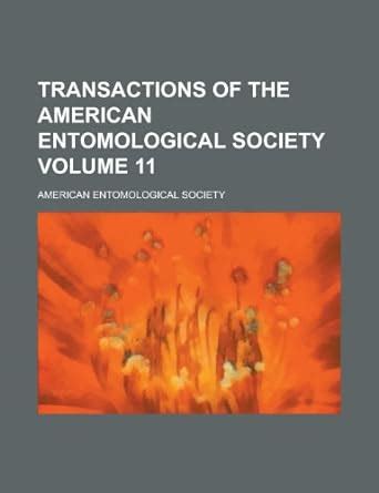 Transactions of the American Entomological Society (V. 40 1914]15 ...