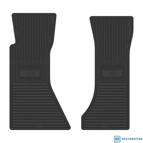 Ecklers Vintage Rubber Style Floor Mats with 1993 Corvette 40th ...