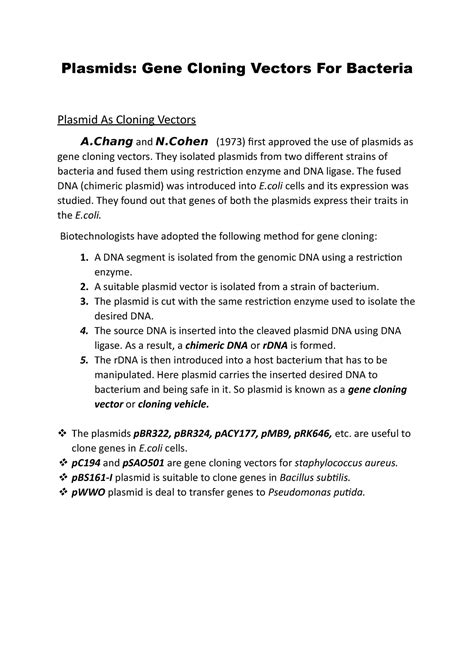 Cloning Vector Examples 的图像结果