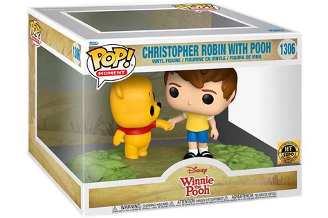 Funko Pop! Moment Disney Winnie the Pooh Christopher Robin with Pooh ...