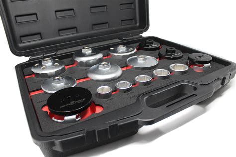 15 Piece Professional Oil Filter Tool Set - Motivx Tools
