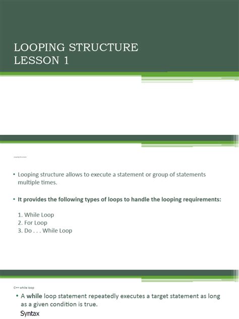 Structured Programming On Looping Statements 的图像结果
