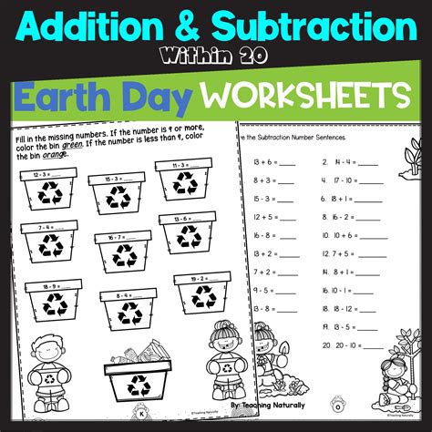 Image result for Earth Day Math