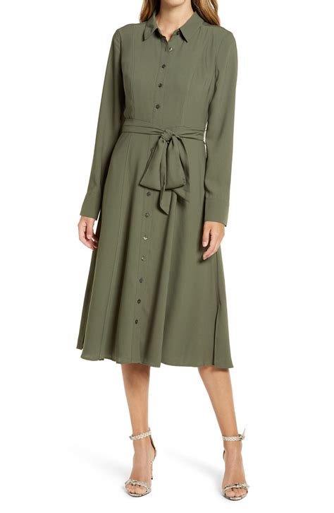 1940s & 1950s Shirtwaist Dresses