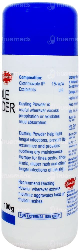 Clozol Dusting Powder 100gm: Uses, Side Effects, Price & Substitutes