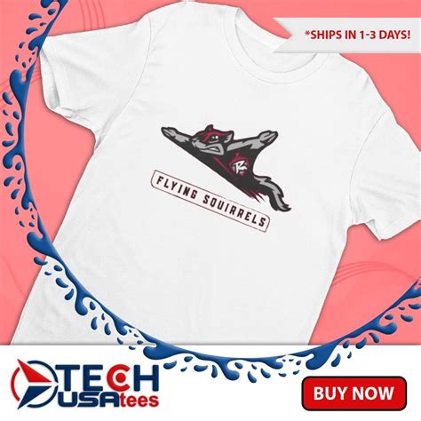 Flying Squirrels Baseball Logo