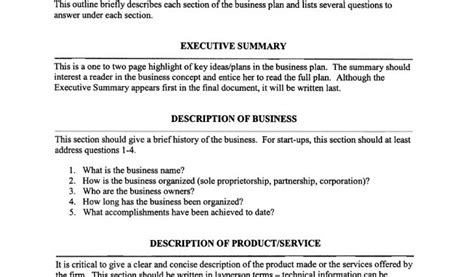 Sole Trader Business Plan Template 的图像结果