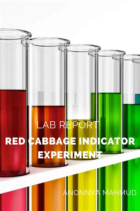 Image result for Red Cabbage Indicator Chart