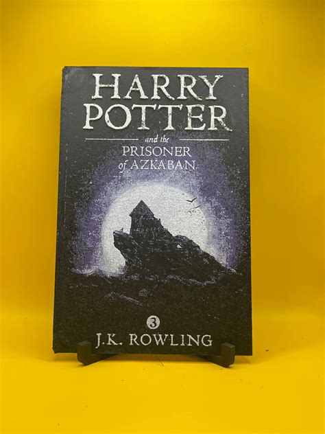 Harry Potter & The Prisoner of Azkaban HueForge Book Cover Fan Art - 3D ...