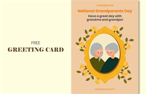 Grandparents Day Card Template