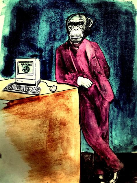 75% update,the naked monkey | BEELD | Kunstwerkt