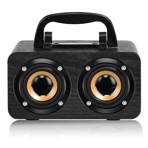 Walrus Black Boombox Wireless Speaker with Upto 10-Hour Playing Time ...