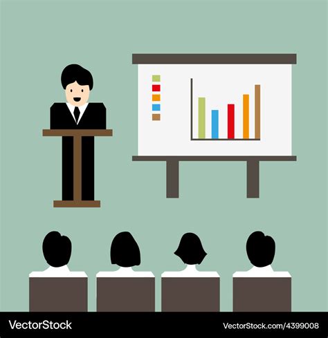 Business meeting background Royalty Free Vector Image