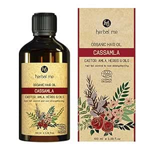 Buy HM Herbal Me Cassamla Hair Oil | Organic Castor Amla Herbal Hair ...