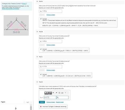 Image result for Combining Resistors in Triangular Shape